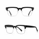 Techsuit Anti Blue Light Glasses Reflex PC (2205) for Women, Square Black / Silver Techsuit Anti Blue Light Glasses Reflex PC (2205) for Women, Square Black / Silver