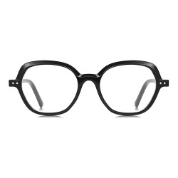 Techsuit Anti Blue Light Glasses Reflex PC (LS051) for Women, Oversized Black Techsuit Anti Blue Light Glasses Reflex PC (LS051) for Women, Oversized Black