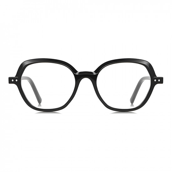 Techsuit Anti Blue Light Glasses Reflex PC (LS051) for Women, Oversized Black Techsuit Anti Blue Light Glasses Reflex PC (LS051) for Women, Oversized Black