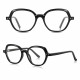 Techsuit Anti Blue Light Glasses Reflex PC (LS051) for Women, Oversized Black Techsuit Anti Blue Light Glasses Reflex PC (LS051) for Women, Oversized Black