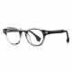 Techsuit Anti Blue Light Glasses Reflex PC (LS088) for Women, Round Black Gradient