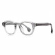 Techsuit Anti Blue Light Glasses Reflex PC (LS088) for Women, Round Gray Gradient Techsuit Anti Blue Light Glasses Reflex PC (LS088) for Women, Round Gray Gradient