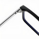 Techsuit Anti Blue Light Glasses Reflex PC (LS091) for Men, Flat Top Black Techsuit Anti Blue Light Glasses Reflex PC (LS091) for Men, Flat Top Black