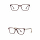 Techsuit Anti Blue Light Glasses Reflex PC (LS202) for Women, Flat Top Redwood