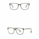 Techsuit Anti Blue Light Glasses Reflex PC (LS202) for Women, Flat Top Olive Techsuit Anti Blue Light Glasses Reflex PC (LS202) for Women, Flat Top Olive