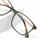 Techsuit Anti Blue Light Glasses Reflex PC (LS202) for Women, Flat Top Olive Techsuit Anti Blue Light Glasses Reflex PC (LS202) for Women, Flat Top Olive