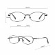 Techsuit Anti Blue Light Glasses Reflex PC (LS501) for Women, Micro Rose Gold Techsuit Anti Blue Light Glasses Reflex PC (LS501) for Women, Micro Rose Gold