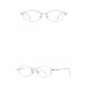 Techsuit Anti Blue Light Glasses Reflex PC (LS501) for Women, Micro Silver Techsuit Anti Blue Light Glasses Reflex PC (LS501) for Women, Micro Silver