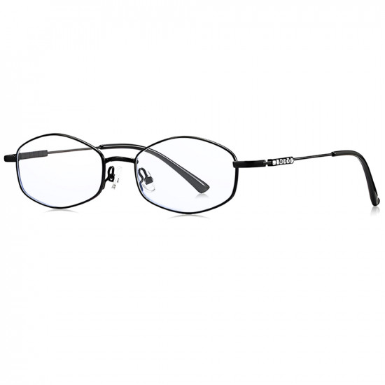 Techsuit Anti Blue Light Glasses Reflex PC (LS501) for Women, Micro Black