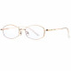 Techsuit Anti Blue Light Glasses Reflex PC (LS501) for Women, Micro Gold Techsuit Anti Blue Light Glasses Reflex PC (LS501) for Women, Micro Gold
