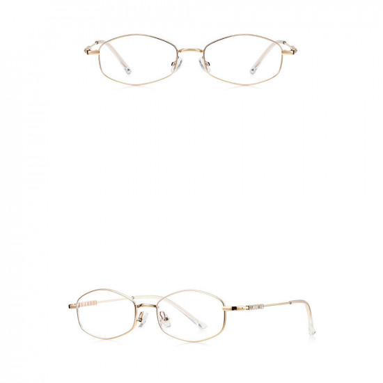 Techsuit Anti Blue Light Glasses Reflex PC (LS501) for Women, Micro Gold Techsuit Anti Blue Light Glasses Reflex PC (LS501) for Women, Micro Gold