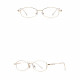 Techsuit Anti Blue Light Glasses Reflex PC (LS501) for Women, Micro Gold Techsuit Anti Blue Light Glasses Reflex PC (LS501) for Women, Micro Gold