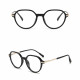 Techsuit Premium Anti Blue Light Glasses Reflex PC (TM1062) Unisex, Browline Black