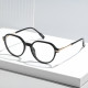 Techsuit Premium Anti Blue Light Glasses Reflex PC (TM1062) Unisex, Browline Black