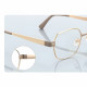 Techsuit Anti Blue Light Glasses Reflex PC (3172) for Women, Rectangular Pink / Gold Techsuit Anti Blue Light Glasses Reflex PC (3172) for Women, Rectangular Pink / Gold