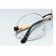 Techsuit Anti Blue Light Glasses Reflex PC (3175) for Women, Round Gold / Light Gray