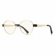 Techsuit Anti Blue Light Glasses Reflex PC (3175) for Women, Round Gold / Black Techsuit Anti Blue Light Glasses Reflex PC (3175) for Women, Round Gold / Black