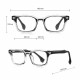 Techsuit Anti Blue Light Glasses Reflex PC (LS084) for Men, Rectangular Black / Transparent Techsuit Anti Blue Light Glasses Reflex PC (LS084) for Men, Rectangular Black / Transparent