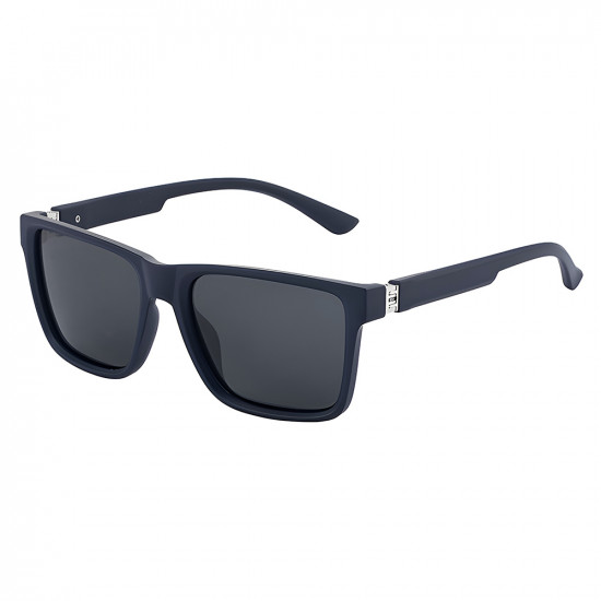 Techsuit Polarized Sunglasses (8506) for Men, UV Protection, Square, Lightweight, Fashionable Accessory Matte Blue Techsuit Polarized Sunglasses (8506) for Men, UV Protection, Square, Lightweight, Fashionable Accessory Matte Blue