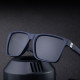 Techsuit Polarized Sunglasses (8506) for Men, UV Protection, Square, Lightweight, Fashionable Accessory Matte Blue Techsuit Polarized Sunglasses (8506) for Men, UV Protection, Square, Lightweight, Fashionable Accessory Matte Blue