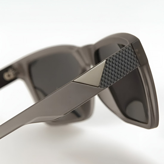 Techsuit Polarized Sunglasses (8500) for Men, TAC UV400 Lenses, Flat Top Design, Casual Look, Anti glare Tea