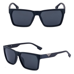 Techsuit Polarized Sunglasses (8500) for Men, TAC UV400 Lenses, Flat Top Design, Casual Look, Anti glare Black / Gray Techsuit Polarized Sunglasses (8500) for Men, TAC UV400 Lenses, Flat Top Design, Casual Look, Anti glare Black / Gray