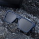 Techsuit Polarized Sunglasses (8500) for Men, TAC UV400 Lenses, Flat Top Design, Casual Look, Anti glare Black / Gray Techsuit Polarized Sunglasses (8500) for Men, TAC UV400 Lenses, Flat Top Design, Casual Look, Anti glare Black / Gray