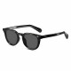 Techsuit Polarized Sunglasses (8663) for Men, UV Protection, Clear Vision, TR90, Round Style, for Traveling Black Techsuit Polarized Sunglasses (8663) for Men, UV Protection, Clear Vision, TR90, Round Style, for Traveling Black