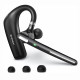 Techsuit Premium Bluetooth Headset PowerTalks (G6) Dual Mic Noise Cancelling, Bluetooth V5.1, 100H Talk Time Black