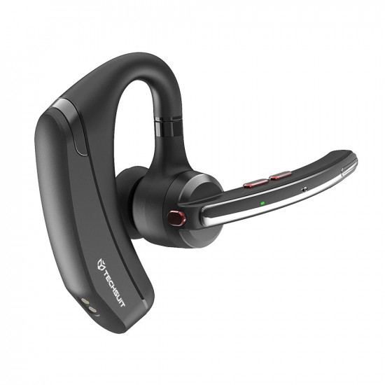 Techsuit Premium Bluetooth Headset SoundForce Pro (G10) BT5.1, Dual Mic ENC, 25H Talk Time Black