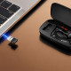 Techsuit Premium Bluetooth Headset SoundForce Pro (G10) BT5.1, Dual Mic ENC, 25H Talk Time Black