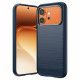 Techsuit Carbon Silicone Honor 600 / 600 Pro Blue Techsuit Carbon Silicone Honor 600 / 600 Pro Blue