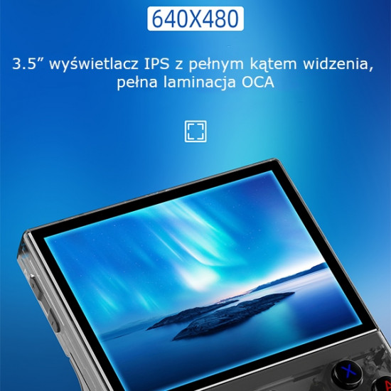 Anbernic RG35XX Plus Console Transparent Black/Translucent Black Anbernic RG35XX Plus Console Transparent Black/Translucent Black