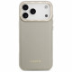 Lacoste Champs Elysees Gold Logo MagSafe case for iPhone 17 Pro Max taupe Lacoste Champs Elysees Gold Logo MagSafe case for iPhone 17 Pro Max taupe