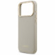 Lacoste Champs Elysees Gold Logo MagSafe case for iPhone 17 Pro Max taupe Lacoste Champs Elysees Gold Logo MagSafe case for iPhone 17 Pro Max taupe