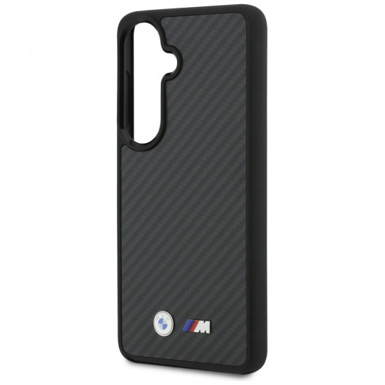 Case BMW M Kevlar Logo MagSafe for Samsung Galaxy S26 black