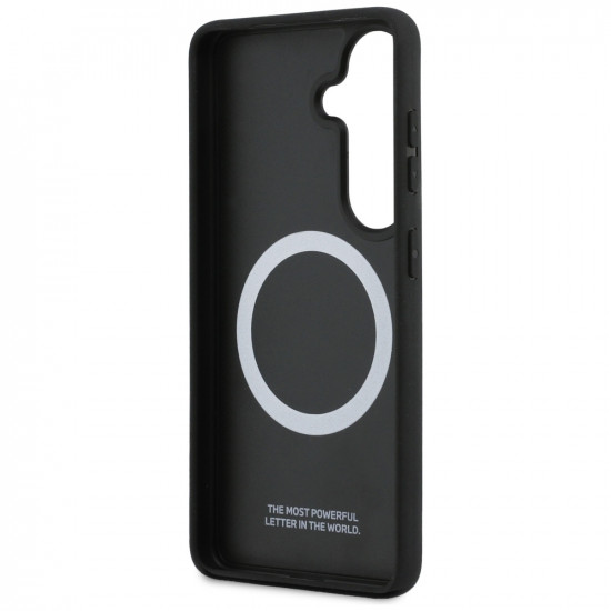 Case BMW M Kevlar Logo MagSafe for Samsung Galaxy S26 black