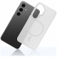 3MK Smoke MagCase Case for Samsung Galaxy S25, White 3MK Smoke MagCase Case for Samsung Galaxy S25, White