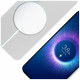 3MK Smoke MagCase Case for Samsung Galaxy S25, White 3MK Smoke MagCase Case for Samsung Galaxy S25, White