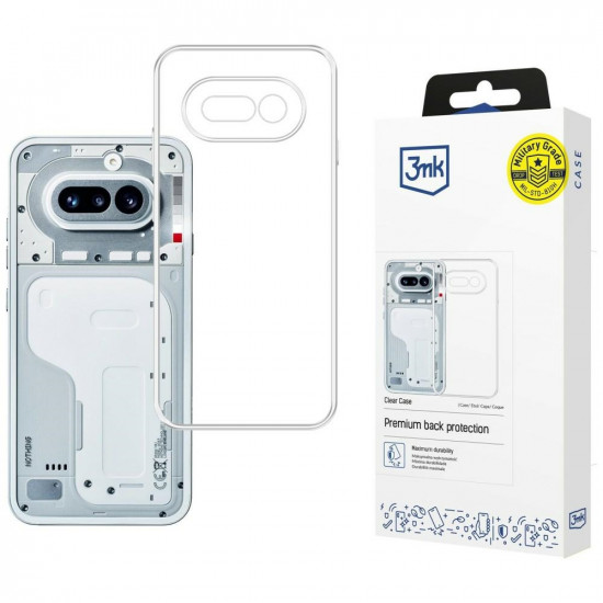 Nothing Phone (4a) - 3mk Clear Case Nothing Phone (4a) - 3mk Clear Case