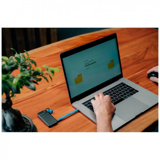 Verbatim Pocket SSD External Drive 128GB USB-C 3.2 Gen.2 Black and Blue 32433 Verbatim Pocket SSD External Drive 128GB USB-C 3.2 Gen.2 Black and Blue 32433