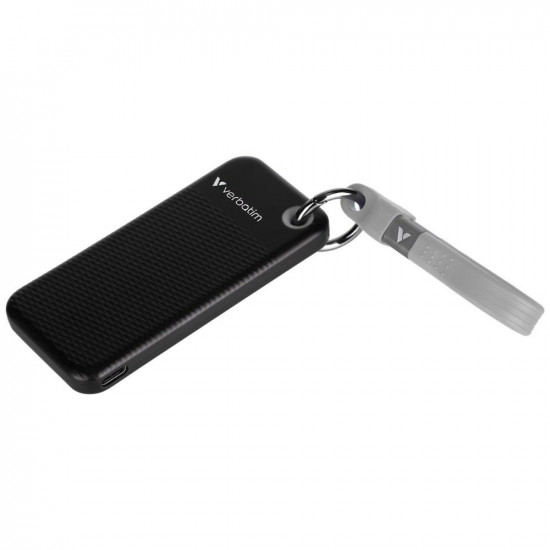 External Drive Verbatim Pocket SSD 128GB USB-C 3.2 Gen.2 Black and Gray 32432
