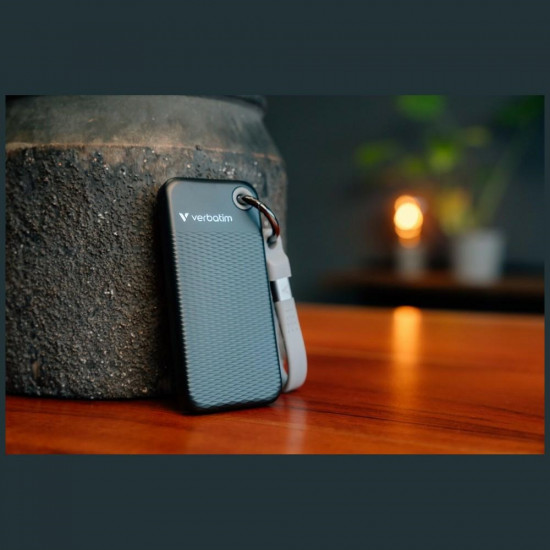 External Drive Verbatim Pocket SSD 128GB USB-C 3.2 Gen.2 Black and Gray 32432