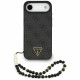 Case Guess 4G Strap Triangle Logo MagSafe for iPhone Air black Case Guess 4G Strap Triangle Logo MagSafe for iPhone Air black