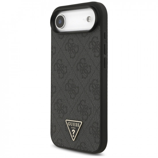 Case Guess 4G Strap Triangle Logo MagSafe for iPhone Air black Case Guess 4G Strap Triangle Logo MagSafe for iPhone Air black