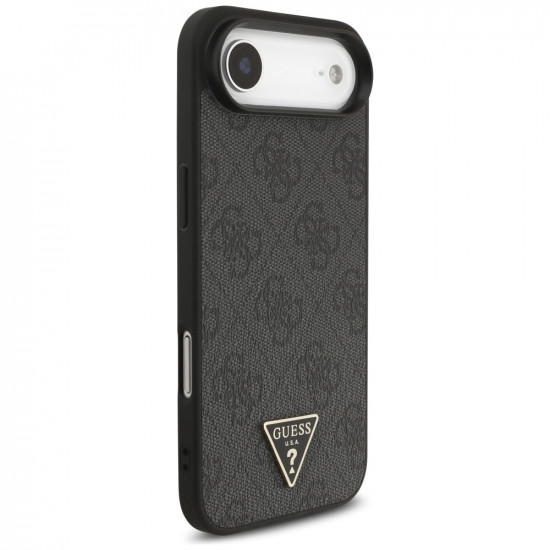 Case Guess 4G Strap Triangle Logo MagSafe for iPhone Air black Case Guess 4G Strap Triangle Logo MagSafe for iPhone Air black