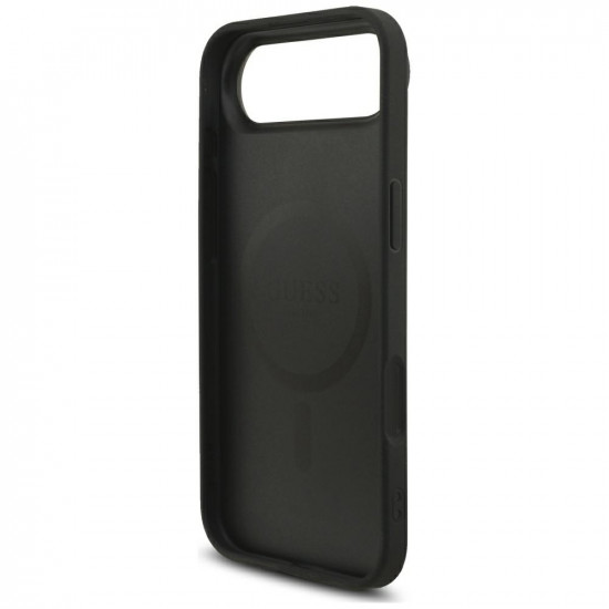 Case Guess 4G Strap Triangle Logo MagSafe for iPhone Air black Case Guess 4G Strap Triangle Logo MagSafe for iPhone Air black