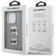 Case Karl Lagerfeld FW Grained Karl & Choupette Heads Pins for iPhone 16 Pro Max gray Case Karl Lagerfeld FW Grained Karl & Choupette Heads Pins for iPhone 16 Pro Max gray