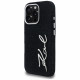 Case Karl Lagerfeld FW Jeans Signature Logo for iPhone 16 Pro black