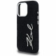 Case Karl Lagerfeld FW Jeans Signature Logo for iPhone 16 Pro Max black